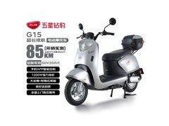 五星钻豹长续航电动摩托