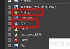 UE4场景平台设置指南