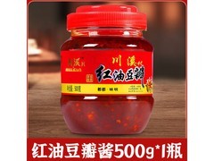 川溪村500g郫县红油网络酱，原价高现5.9元速抢！