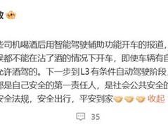 岚图卢放警示：酒后依赖智能驾驶属违法且极度危险