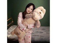 朴顿庄园狗狗抱枕55cm仅16.9元