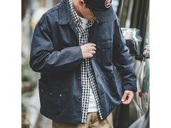 马登男士纯棉猎装夹克，低至139元