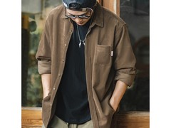 马登男士条绒长袖衬衫，2件低至73.4元