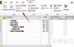 Project设置六天工作制方法