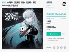 艾希：续众筹引爆现象级支持，7天破3000万元引制作人跪谢玩家
