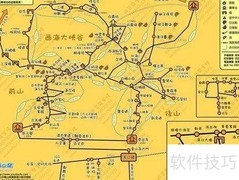 黄山旅游必看地图指南