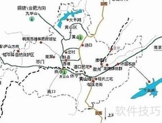 黄山旅游必看地图指南