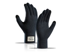 京东针织触屏加绒手套，9.9元包邮赠险