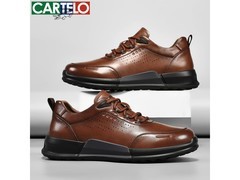 卡帝乐鳄鱼秋冬男鞋39元清仓特惠