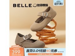 百丽周雨彤同款吐司鞋