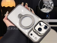 苹果17 Pro Max磁吸透明壳