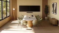 Jabra 全新可扩展会议室解决方案，打造前排视角参会体验