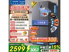 Leader风冷十字门冰箱539L