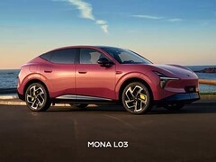 小鹏MONA L03双动力SUV发布：乌梅子酱配色+纯电/增程双版本