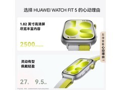 华为WATCH FIT 5风信紫限时特惠