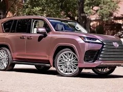 雷克萨斯LX概念车惊艳亮相，粉色调设计颠覆豪华SUV传统印象