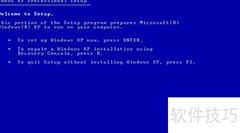 安装英文版WinXP系统