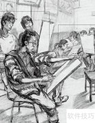 人物速写佳作点评