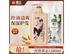 霸王生姜洗发水+山茶花沐浴露组合
