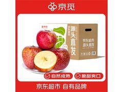 京觅四川大凉山冰糖心丑苹果4.5斤券后仅19.9元