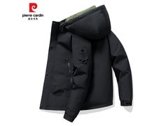 皮尔·卡丹男士加厚棉服，89.9 元带回家