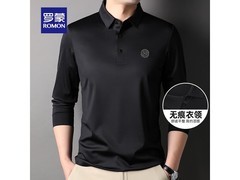 罗蒙男士长袖T恤京东特惠低至44.5元