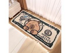 KAYE卡通床边地毯29元