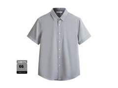 太平鸟夏季韩版灰衬衫立减17%仅66.4元