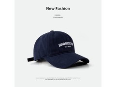 藏青色复古棒球帽领券直降，仅12.9元
