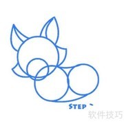 简笔画教程：卡通花猫轻松画