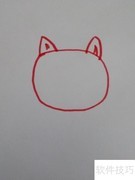 简笔画花猫教程