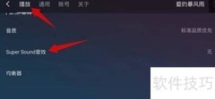 QQ音乐车机版Super Sound设置指南