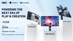 智创未来，玩出新生！HKC惠科股份将携旗下三大品牌亮相CES 2026！