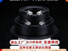 淘宝直播6类千兆双屏蔽网线低至3.85元