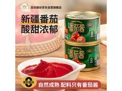 冠农198g番茄酱无防腐剂，满减后8.5元速抢！