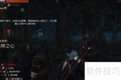 巫师3森林之心任务攻略
