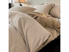 AIDLI母婴级全棉磨毛四件套139元带回家