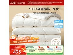 水星家纺冬季棉被芯，立减补贴低至492.15