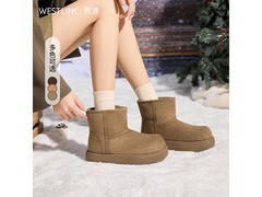 西遇厚底雪地靴暖冬上线