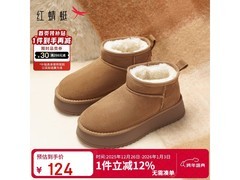 红蜻蜓雪地靴女25新款