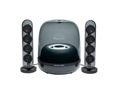 哈曼卡顿琉璃4黑金音箱1659元