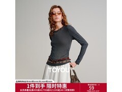 初语天丝羊毛T恤59.5元