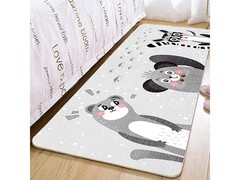 KAYE卡通床边地毯19元抢