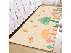 KAYE卡通床边地毯19元