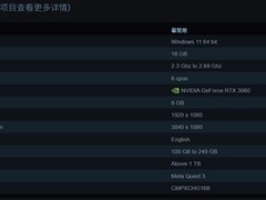 Steam 2026年3月硬件调查：16GB内存成主流，Linux游戏占比首破5%