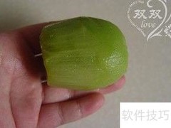 低脂猕猴桃沙冰，清爽一夏