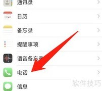 苹果默认显示拨打号码