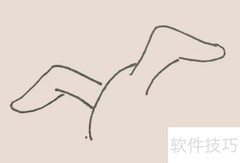 海鸥简笔画教程