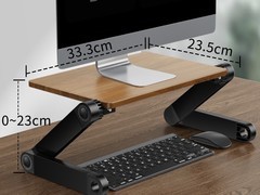 派凡实木升降电脑增高架到手仅87元