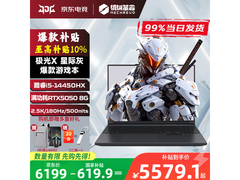 机械革命极光X潮玩版电脑直降600+